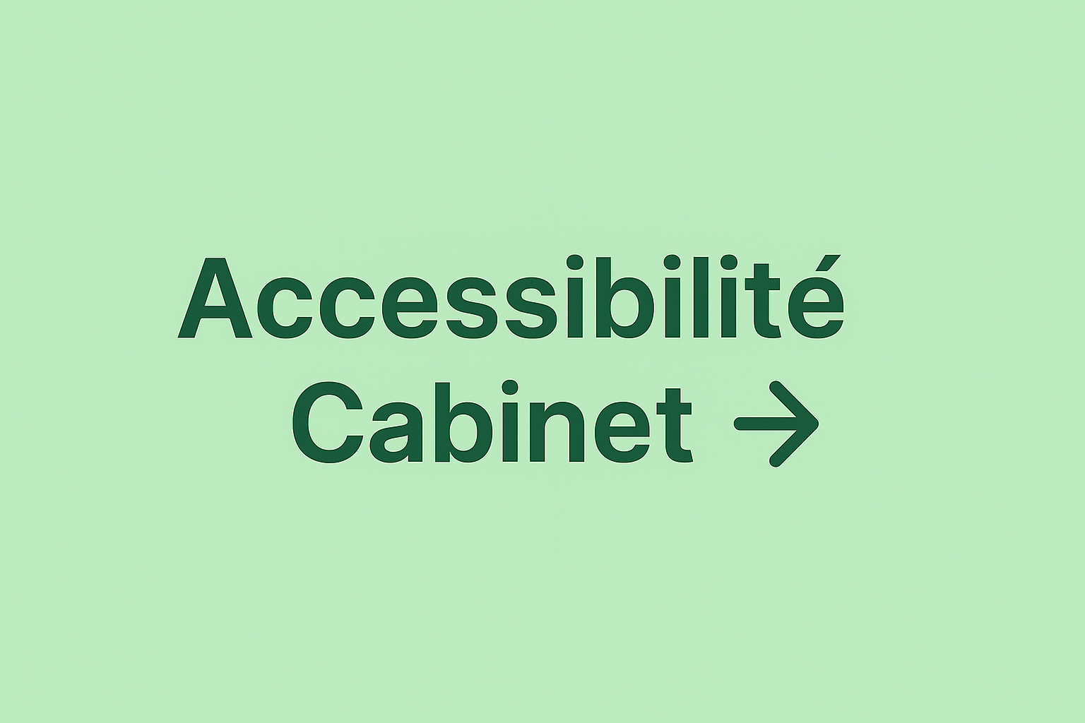 Accessibilité parking